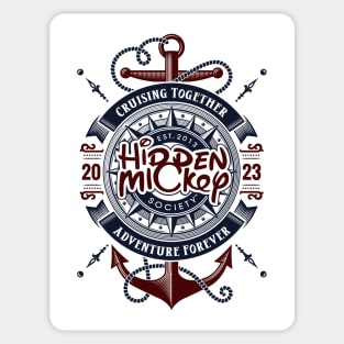 HMS Single-Anchor Nautical 2023 Edition T-Shirt Sticker